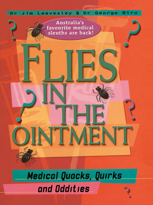 Title details for Flies in the Ointment by Jim Leavesley - Wait list